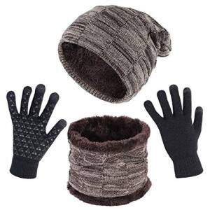 La Mejor Selección De Set De Bufanda Gorro Y Guantes Para Hombre Favoritos De Las Personas